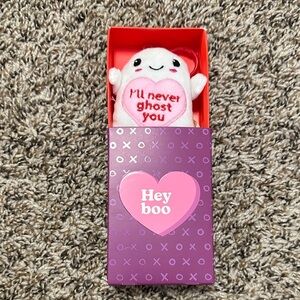 Cute Plush Toy with Heart Message